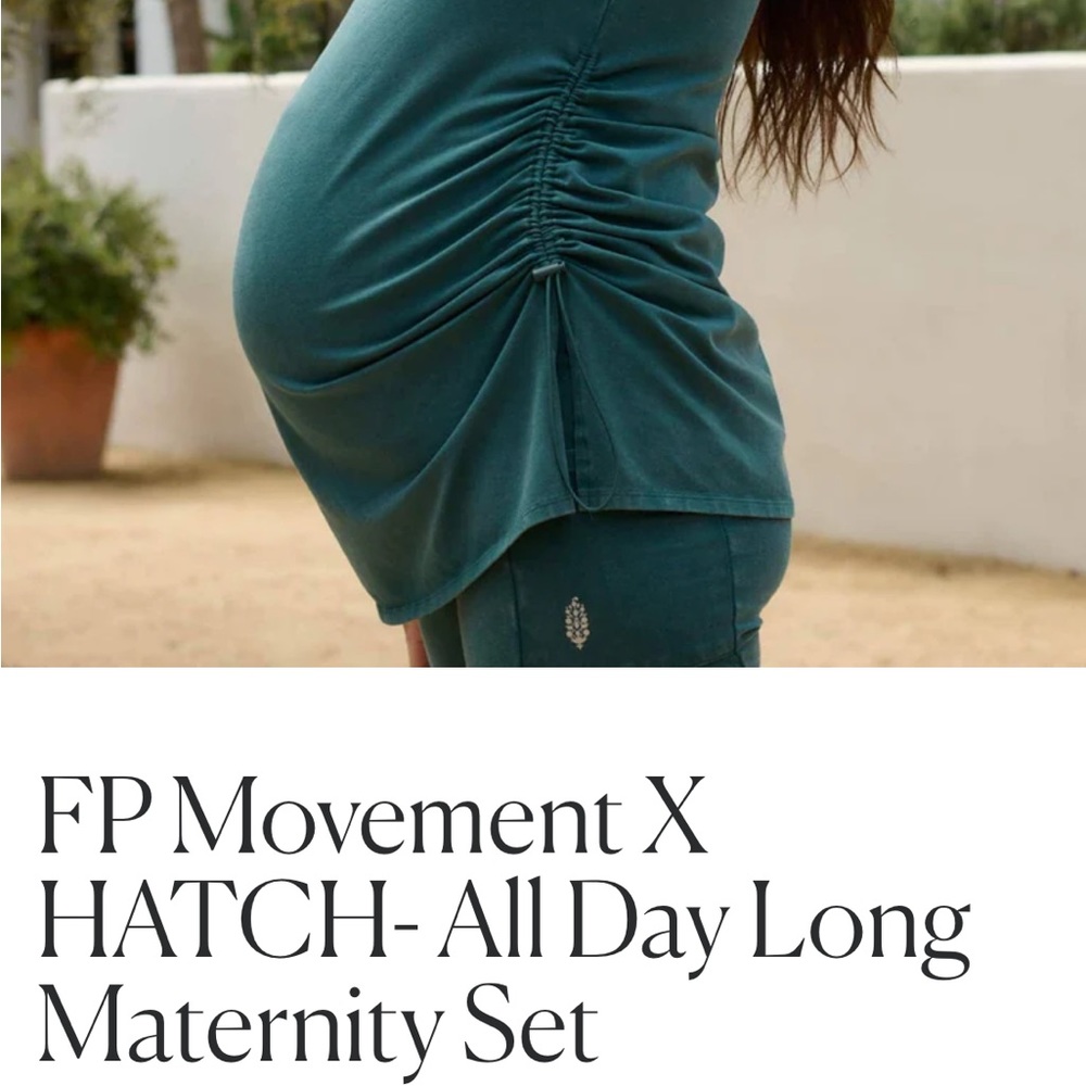 Free People x Hatch maternity set